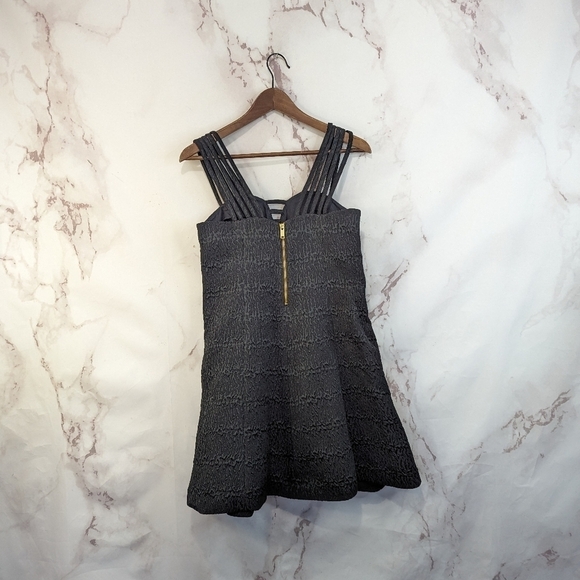 & Other Stories Dress Women 8 Medium Black Mini Sweetheart Cupcake Strap8 - Picture 5 of 13